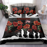 Remembrance Day Bedding Set Lest We Forget Poppy Flower - Wonder Print Shop