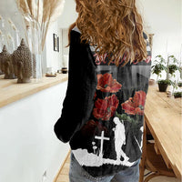 Remembrance Day Women Casual Shirt Lest We Forget Poppy Flower - Wonder Print Shop