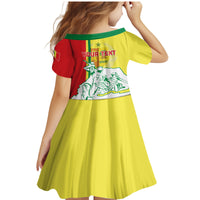 Senegal Independence Day Family Matching Mermaid Dress and Hawaiian Shirt Un Peuple Un But Une Foi 64th Anniversary - Wonder Print Shop