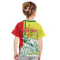 Senegal Independence Day Kid T Shirt Un Peuple Un But Une Foi 64th Anniversary - Wonder Print Shop