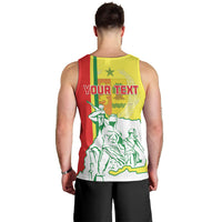 Senegal Independence Day Men Tank Top Un Peuple Un But Une Foi 64th Anniversary - Wonder Print Shop