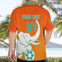 Ivory Coast Football Hawaiian Shirt Go Les Elephants - Wonder Print Shop