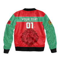 Morocco Football Bomber Jacket Go The Atlas Lions - Wonder Print Shop