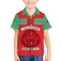 Morocco Football Hawaiian Shirt Go The Atlas Lions - Wonder Print Shop