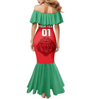 Morocco Football Mermaid Dress Go The Atlas Lions - Wonder Print Shop