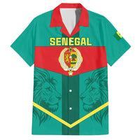 Senegal Football Family Matching Puletasi and Hawaiian Shirt Go Lions of Teranga - Wonder Print Shop
