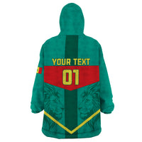 Senegal Football Wearable Blanket Hoodie Go Lions of Teranga - Wonder Print Shop