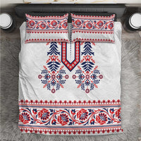 Panama Pollera Traditional Pattern Bedding Set