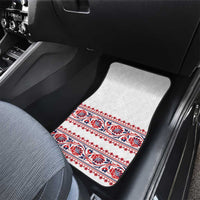 Panama Pollera Traditional Pattern Car Mats
