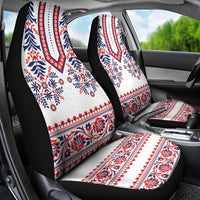 Panama Pollera Traditional Pattern Car Seat Cover