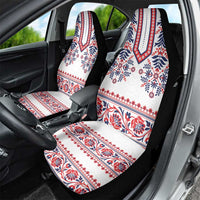 Panama Pollera Traditional Pattern Car Seat Cover