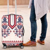 Panama Pollera Traditional Pattern Luggage Cover