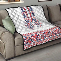 Panama Pollera Traditional Pattern Quilt