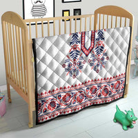 Panama Pollera Traditional Pattern Quilt