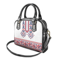 Panama Pollera Traditional Pattern Shoulder Handbag
