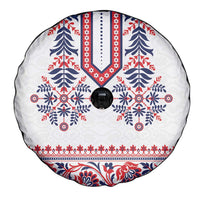 Panama Pollera Traditional Pattern Spare Tire Cover