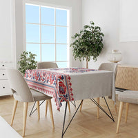 Panama Pollera Traditional Pattern Tablecloth