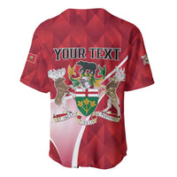 Personalized Canada Ontario Province Baseball Jersey Black Bear Flag Stylized