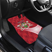 Canada Ontario Province Car Mats Black Bear Flag Stylized