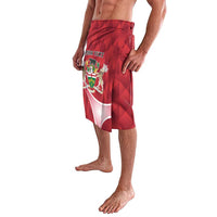 Personalized Canada Ontario Province Lavalava Black Bear Flag Stylized
