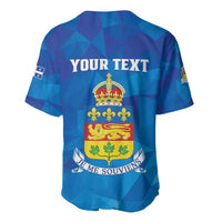 Personalized Canada Quebec Province Baseball Jersey Je Me Souviens