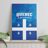 Canada Quebec Province Canvas Wall Art Je Me Souviens
