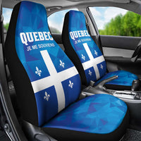 Canada Quebec Province Car Seat Cover Je Me Souviens