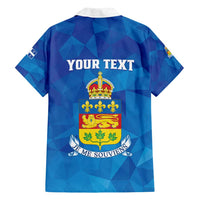 Personalized Canada Quebec Province Family Matching Puletasi and Hawaiian Shirt Je Me Souviens