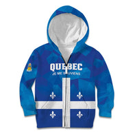 Personalized Canada Quebec Province Kid Hoodie Je Me Souviens