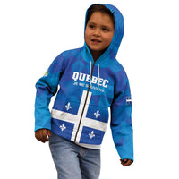 Personalized Canada Quebec Province Kid Hoodie Je Me Souviens