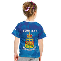 Personalized Canada Quebec Province Kid T Shirt Je Me Souviens