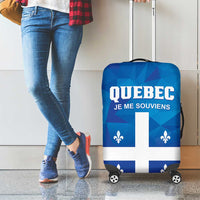 Canada Quebec Province Luggage Cover Je Me Souviens