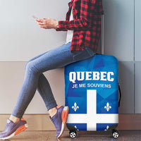Canada Quebec Province Luggage Cover Je Me Souviens