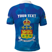 Personalized Canada Quebec Province Polo Shirt Je Me Souviens