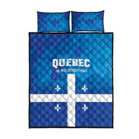 Canada Quebec Province Quilt Bed Set Je Me Souviens