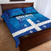 Canada Quebec Province Quilt Bed Set Je Me Souviens
