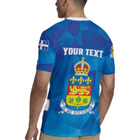 Personalized Canada Quebec Province Rugby Jersey Je Me Souviens
