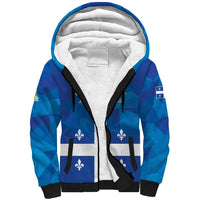 Personalized Canada Quebec Province Sherpa Hoodie Je Me Souviens