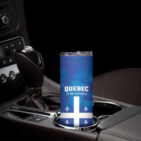 Personalized Canada Quebec Province Skinny Tumbler Je Me Souviens