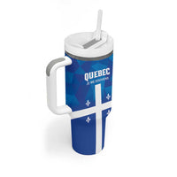 Personalized Canada Quebec Province Tumbler With Handle Je Me Souviens