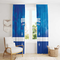 Canada Quebec Province Window Curtain Je Me Souviens