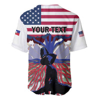 Haiti Heritage Month 2025 Baseball Jersey American Raised With Haitian Roots
