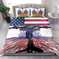 Haiti Heritage Month 2025 Bedding Set American Raised With Haitian Roots