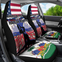 Haiti Heritage Month 2025 Car Seat Cover American Raised With Haitian Roots