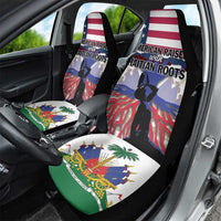 Haiti Heritage Month 2025 Car Seat Cover American Raised With Haitian Roots