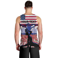 Haiti Heritage Month 2025 Men Tank Top American Raised With Haitian Roots