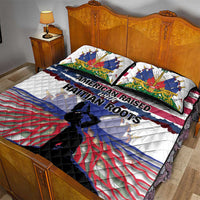 Haiti Heritage Month 2025 Quilt Bed Set American Raised With Haitian Roots
