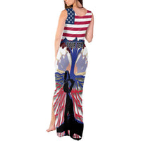 Haiti Heritage Month 2025 Tank Maxi Dress American Raised With Haitian Roots