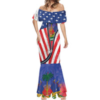 Haitian Americans Zipper Stylized Mermaid Dress Haiti Heritage Month 2025