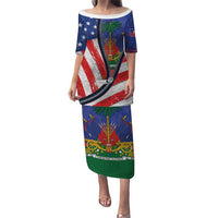 Haitian Americans Zipper Stylized Puletasi Haiti Heritage Month 2025
